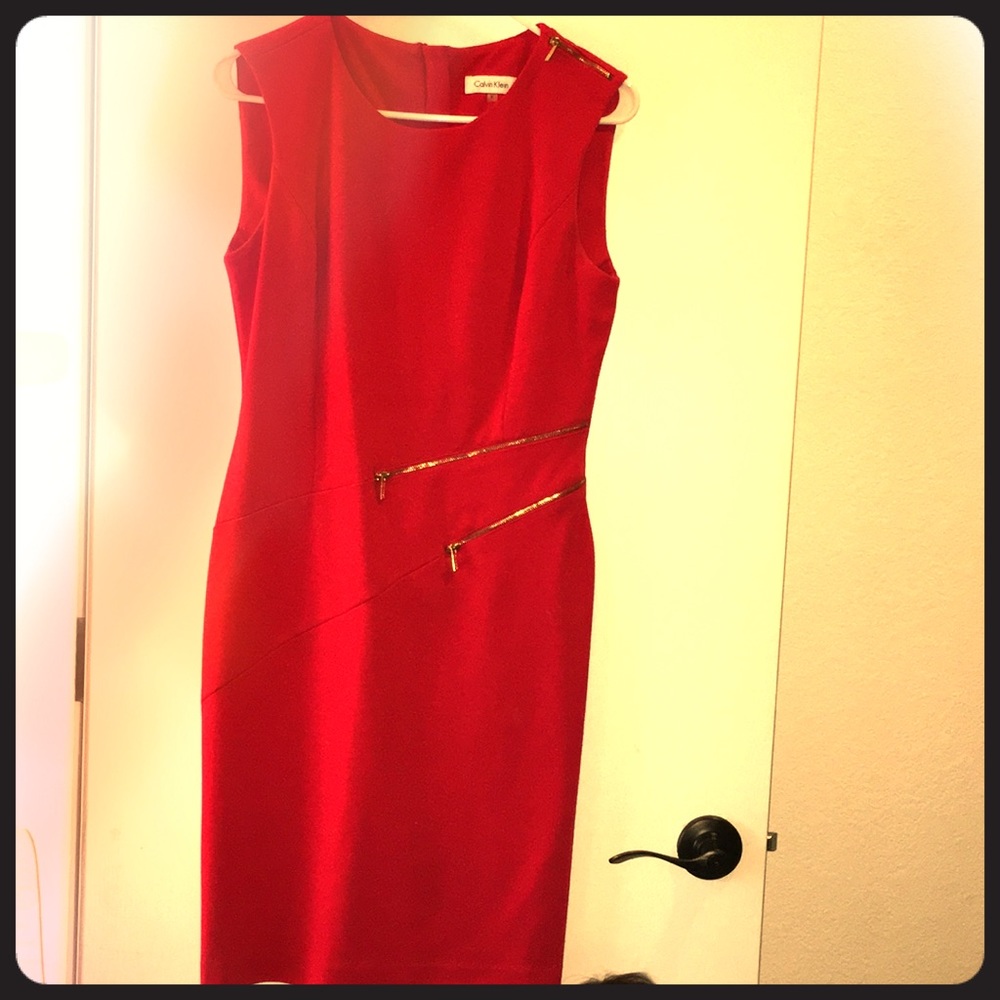 Knee Length Calvin Klein Dress